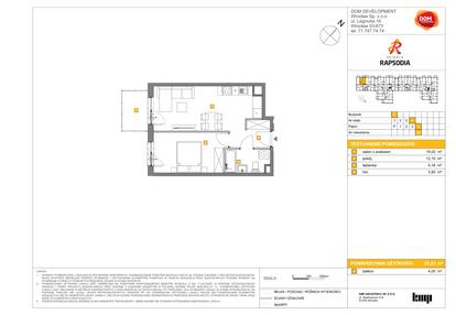 Mieszkanie w inwestycji: Osiedle Rapsodia etap 3