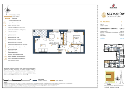 Mieszkanie w inwestycji: Szymanów Dom i Natura