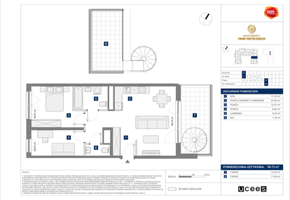 Mieszkanie w inwestycji: Apartamenty Park Matecznego Etap 1