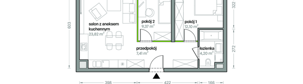 Mieszkanie w inwestycji: Ceglana Park