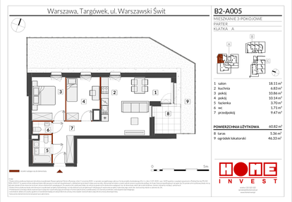 Mieszkanie w inwestycji: Warszawski Świt etap IX