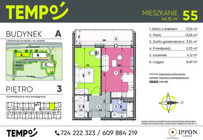 Mieszkanie w inwestycji: Osiedle TEMPO