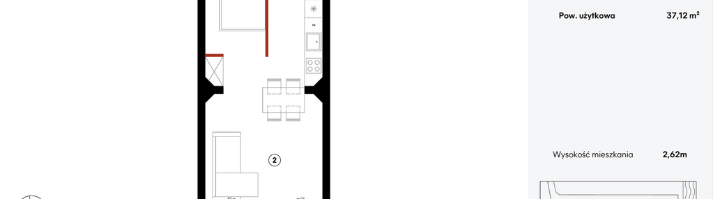 Mieszkanie w inwestycji: Elewator - Mieszkania i Lofty