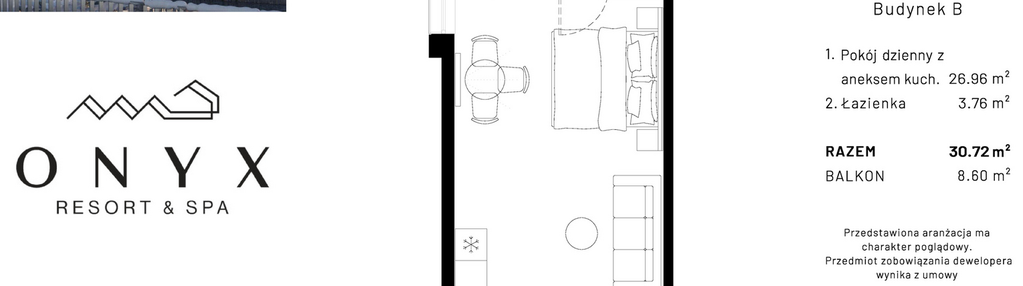 Mieszkanie w inwestycji: Onyx Resort & Spa