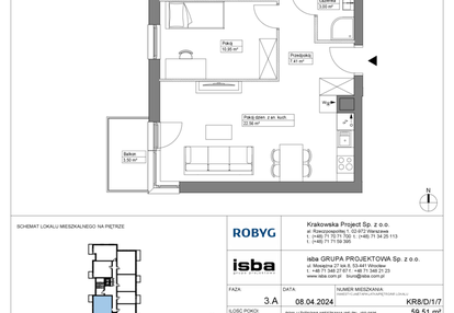 Mieszkanie w inwestycji: Apartamenty Krakowska etap VIII
