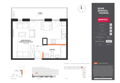 Mieszkanie w inwestycji: Nowe Żerniki to KOSMOS