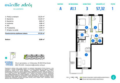 Mieszkanie w inwestycji: Osiedle Zdrój