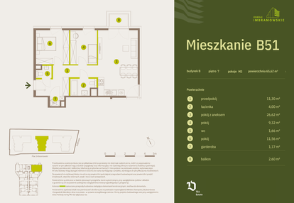 Mieszkanie w inwestycji: Osiedle Imbramowskie