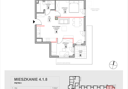 Mieszkanie w inwestycji: Zakątek Harmonia III
