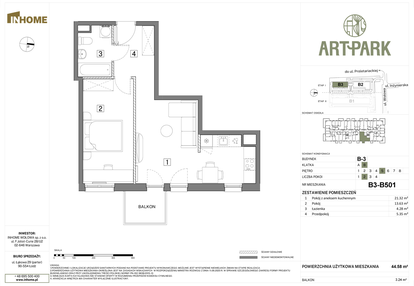 Mieszkanie w inwestycji: Inhome Osiedle ArtPark etap I
