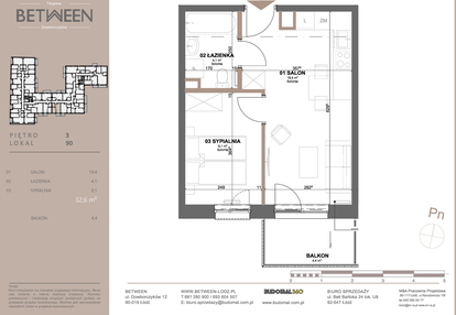 Mieszkanie w inwestycji: BETWEEN