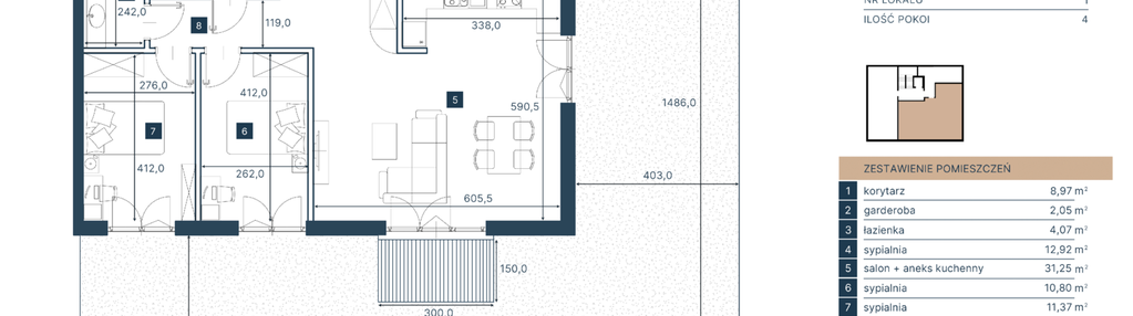 Mieszkanie w inwestycji: Classy Świętojańska