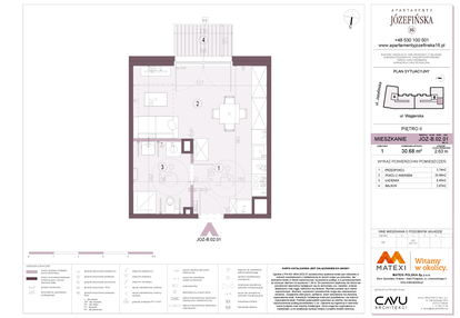 Mieszkanie w inwestycji: Apartamenty Józefińska