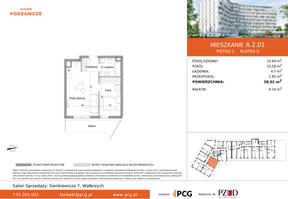 Mieszkanie w inwestycji: Nowe Podzamcze