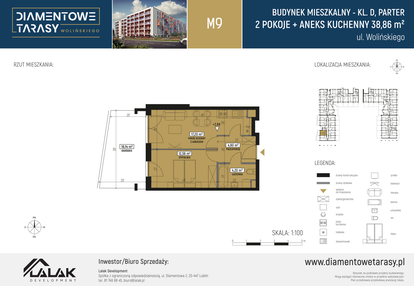 Mieszkanie w inwestycji: Diamentowe Tarasy