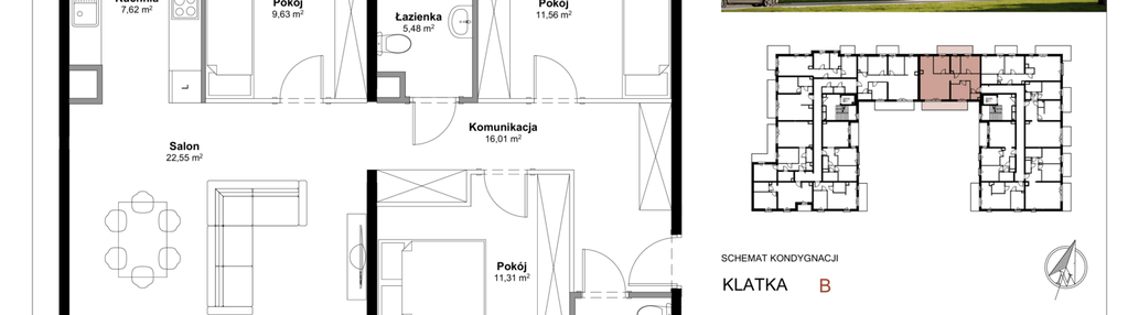 Mieszkanie w inwestycji: Siedlecka Residence