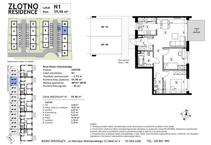Mieszkanie w inwestycji: Złotno Residence