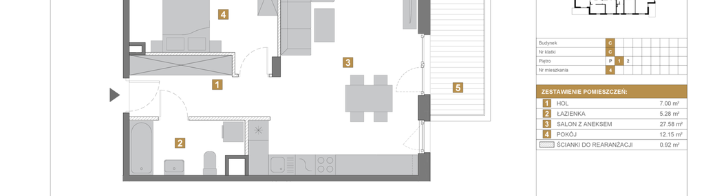 Mieszkanie w inwestycji: Wille Biskupin