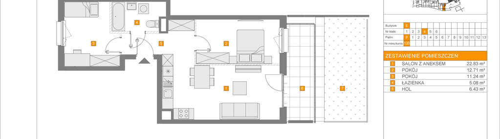 Mieszkanie w inwestycji: Apartamenty Literacka etap 2.2
