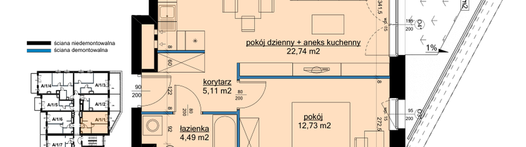 Mieszkanie w inwestycji: Osiedle Hawelańska etap III - bud. A