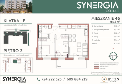 Mieszkanie w inwestycji: SYNERGIA