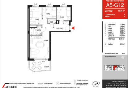 Mieszkanie w inwestycji: Panorama A5