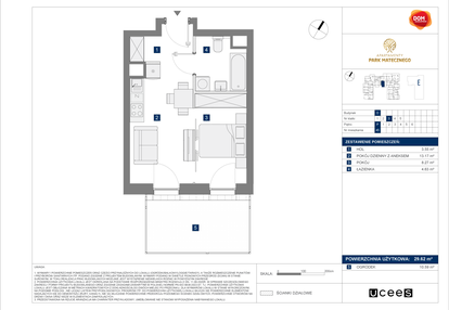 Mieszkanie w inwestycji: Apartamenty Park Matecznego Etap 1
