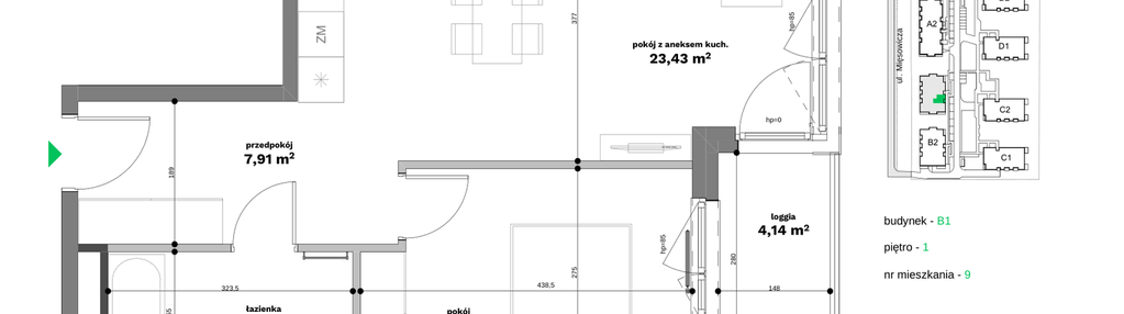 Mieszkanie w inwestycji: Forma Otwarta etap II