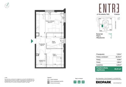 Mieszkanie w inwestycji: Entre