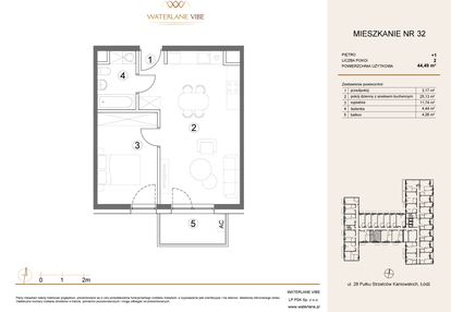 Mieszkanie w inwestycji: Waterlane Vibe