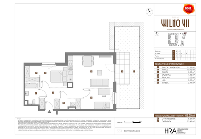 Mieszkanie w inwestycji: Osiedle Wilno VII etap 3