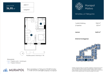Mieszkanie w inwestycji: Murapol Motivo