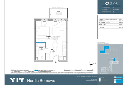 Mieszkanie w inwestycji: Nordic Bemowo - etap II