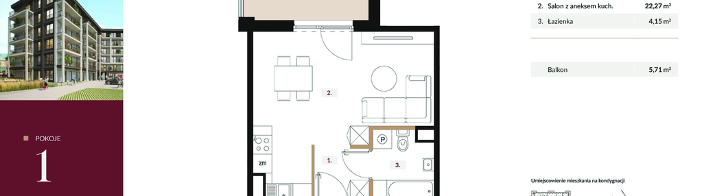 Mieszkanie w inwestycji: Krakowska Rogatka