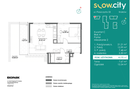 Mieszkanie w inwestycji: Slow City