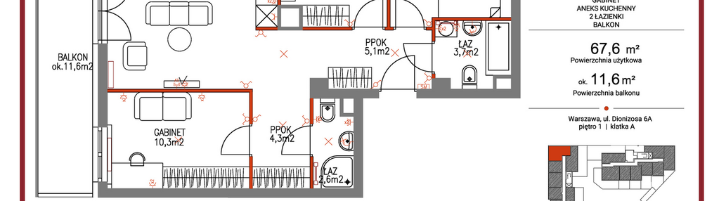 Mieszkanie w inwestycji: Comfort City Koral