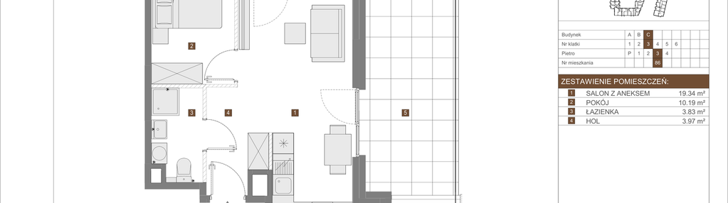 Mieszkanie w inwestycji: Osiedle Wilno VII etap 3