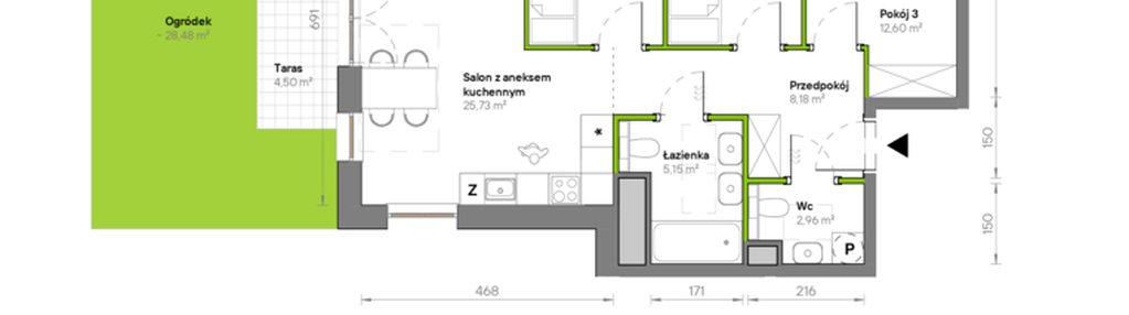 Mieszkanie w inwestycji: Żywiecka Vita
