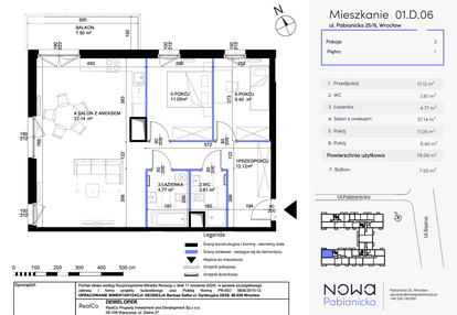 Mieszkanie w inwestycji: Nowa Pabianicka