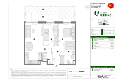 Mieszkanie w inwestycji: Osiedle Urbino etap 4.2