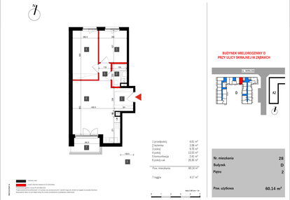 Mieszkanie w inwestycji: Skrajna 9 bud. D