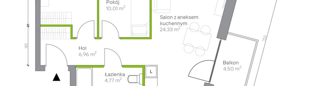 Mieszkanie w inwestycji: Jesionowa Vita