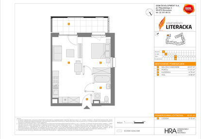 Mieszkanie w inwestycji: Apartamenty Literacka etap 2.3