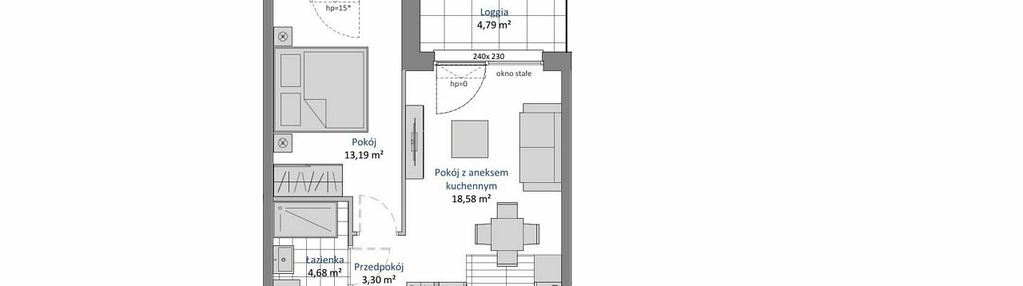 Mieszkanie w inwestycji: Nowa Dąbrowa bud. DE