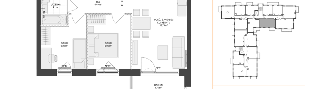 Mieszkanie w inwestycji: Locus 2 bud. B2