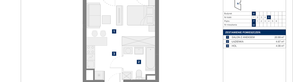 Mieszkanie w inwestycji: Apartamenty Park Matecznego Etap 1