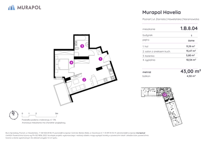 Mieszkanie w inwestycji: Murapol Havelia