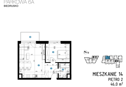 Mieszkanie w inwestycji: Parkowa 6AC - ETAP III