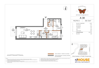 Mieszkanie w inwestycji: Apartamenty Rusałki
