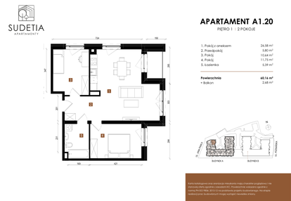 Mieszkanie w inwestycji: Apartamenty Sudetia